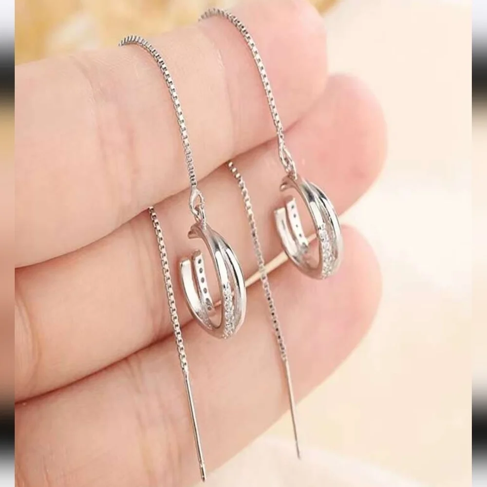 NEW‼️2 Pcs Tassel Ear Thread